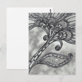 Koolstofruimteventilator 4 briefkaart (Voorkant / Achterkant)