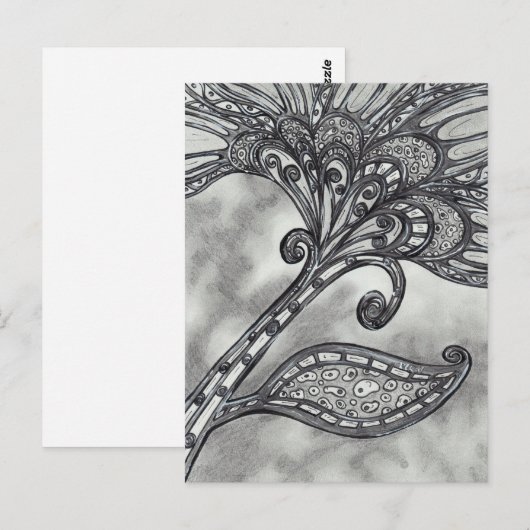 Koolstofruimteventilator 4 briefkaart (Voorkant / Achterkant)