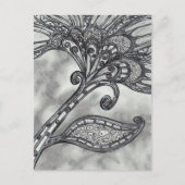 Koolstofruimteventilator 4 briefkaart (Voorkant)