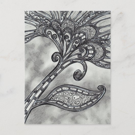 Koolstofruimteventilator 4 briefkaart (Voorkant)