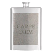 Koolstofsteenkolf van roestvrij staal flacon (Voorkant)