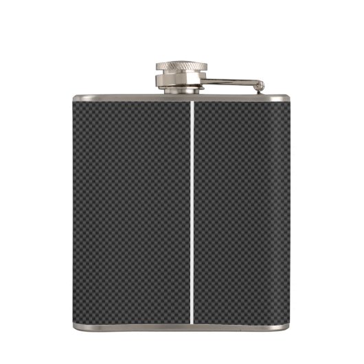 Koolstofstijl 04 heupfles (Achterkant)