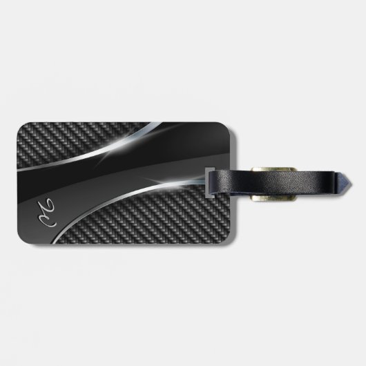 Koolstofvezel 3-Bagagelabel Bagagelabel (Achterkant horizontaal)