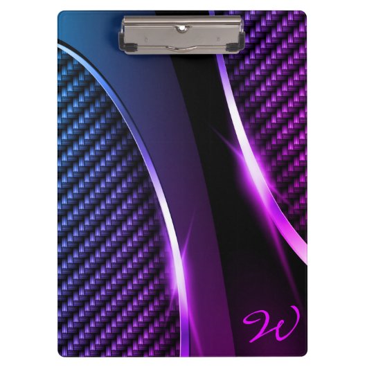 Koolstofvezel 3 Kleuropties Klembord (Voorkant)