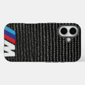 KOOLSTOFVEZEL Case-Mate iPhone CASE (Achterkant (horizontaal))