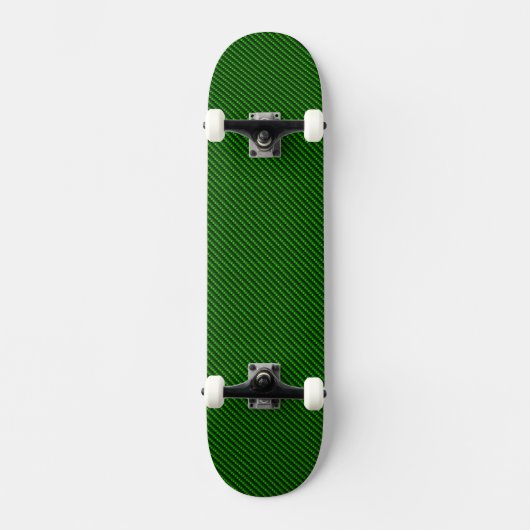 Koolstofvezel Groen skateboarddek Skateboard (Voorkant)