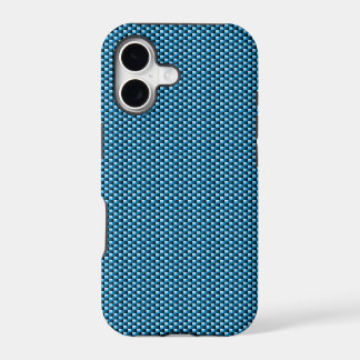 Koolstofvezel iPhone 5 Hoesje (blauw)