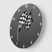 Koolstofvezel kijkt Gecontroleerde vlag Grote Klok (Hoek)