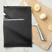 Koolstofvezel kijkt Gecontroleerde vlag Theedoek (Quarter Fold)