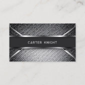 Koolstofvezel Moderne Industriële Professioneel Visitekaartje (Voorkant)