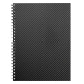 koolstofvezel notitieboek (Voorkant)