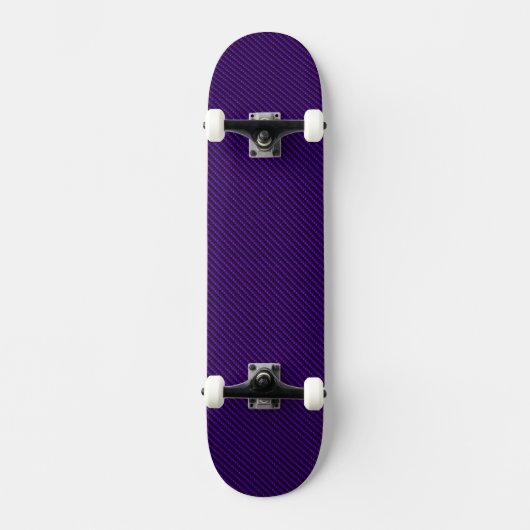 Koolstofvezel Paarse skateboard (Voorkant)