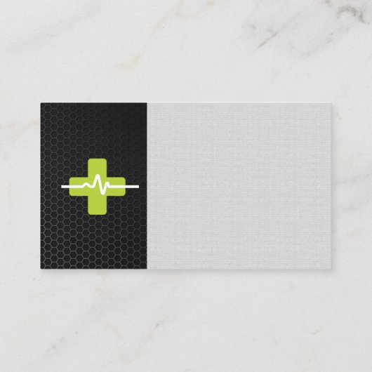 koolstofvezel | Plus hartslagmeter Visitekaartje (Achterkant)