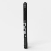Koolstofvezel-raceafdruklezer Case-Mate iPhone Case (Achterkant/links)