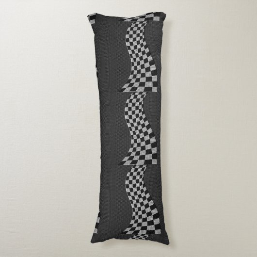 Koolstofvezel-raceafdruklezer Lichaamskussen (Voorkant Verticaal)