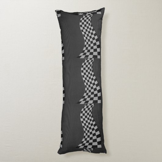 Koolstofvezel-raceafdruklezer Lichaamskussen (Achterkant (Verticaal))