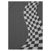 Koolstofvezel-raceafdruklezer Tafelkleed (Voorkant)