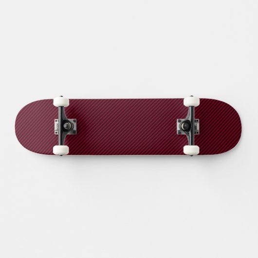 Koolstofvezel Rood skateboard Dek (Horizontaal)