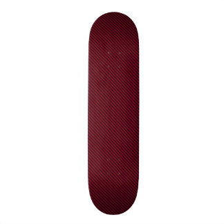 Koolstofvezel Rood skateboard Dek