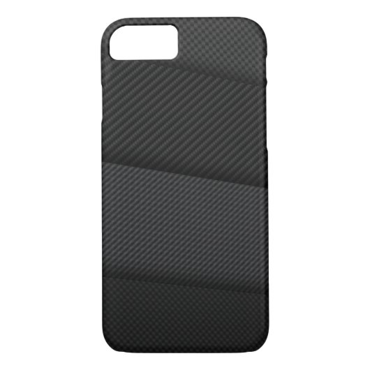 Koolstofvezel vier mix Case-Mate iPhone case (Achterkant)