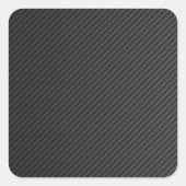 koolstofvezel vierkante sticker (Voorkant)
