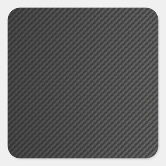koolstofvezel vierkante sticker (Voorkant)