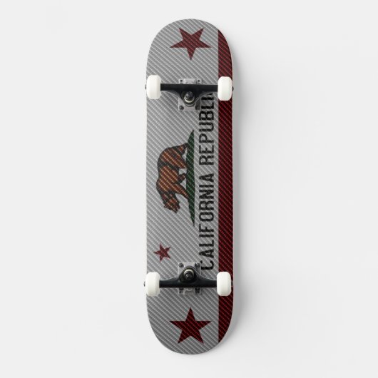 Koolstofvezelplaat van Californië Skateboard (Voorkant)