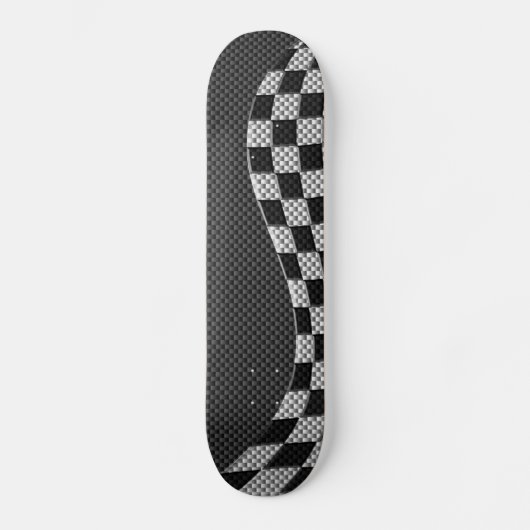 Koolstofvezelstijl Gecontroleerde ractgolven Persoonlijk Skateboard (Voorkant)