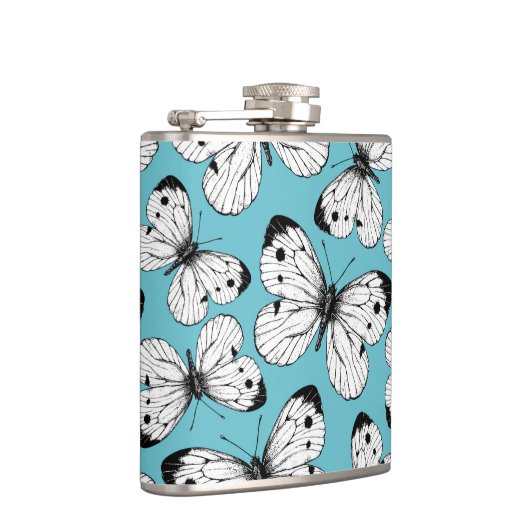 Koolstofvlinderpatroon Heupfles (Rechts)