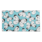 Koolstofvlinderpatroon Kussensloop (Achterkant-Links)