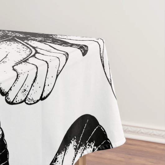 Koolstofvlinderpatroon Tafelkleed (Voorbeeld)