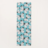 Koolstofvlinderpatroon Yogamat (Achterkant)