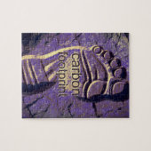 KOOLSTOFVOETAFDRUK LEGPUZZEL (Horizontaal)