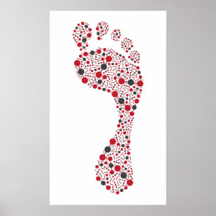 Koolstofvoetafdruk Poster