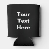 Koolstofvoetafdrukken - Antropoceen Blikjeskoeler (Achterkant)