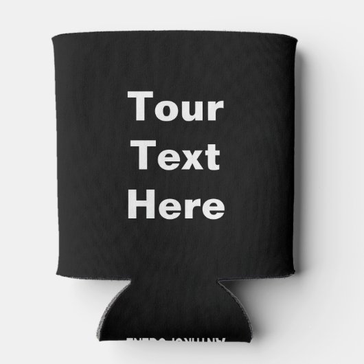 Koolstofvoetafdrukken - Antropoceen Blikjeskoeler (Achterkant)