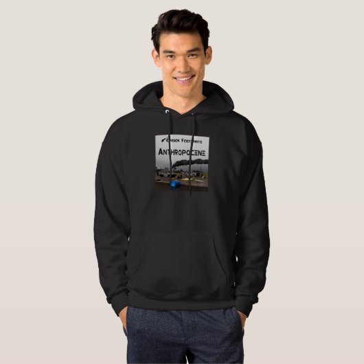 Koolstofvoetafdrukken - Antropoceen Hoodie (Voorkant volledig)