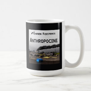 Koolstofvoetafdrukken - Antropoceen Koffiemok
