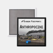 Koolstofvoetafdrukken - Antropoceen Magneet (Voorkant / Achterkant)