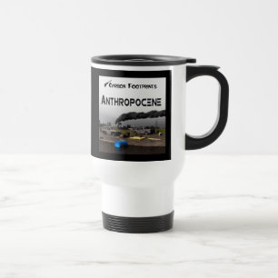 Koolstofvoetafdrukken - Antropoceen Reisbeker