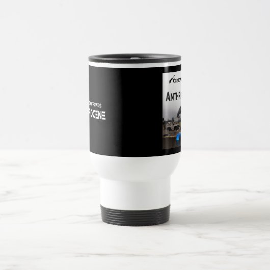 Koolstofvoetafdrukken - Antropoceen Reisbeker (Center)