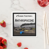 Koolstofvoetafdrukken - Antropoceen Servetten (Insitu)