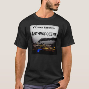 Koolstofvoetafdrukken - Antropoceen T-shirt