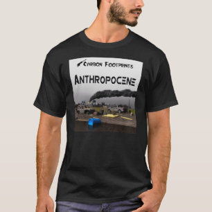 Koolstofvoetafdrukken - Antropoceen T-shirt