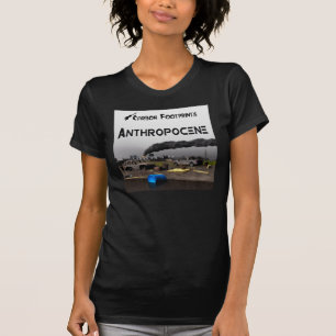 Koolstofvoetafdrukken - Antropoceen T-shirt