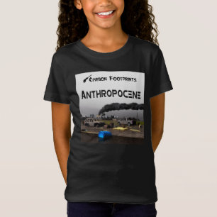 Koolstofvoetafdrukken - Antropoceen T-shirt