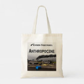 Koolstofvoetafdrukken - Antropoceen Tote Bag (Achterkant)