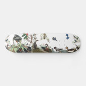Koolstofvogels in het wild levende dieren Skateboa Skateboard (Horizontaal)