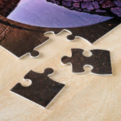 Koolstone Arch Bridge reflecteert Sunset Puzzle Legpuzzel (Zijkant)