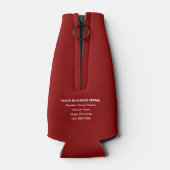 Koolsysteem voor rode handelsmerken flesjeskoeler (Achterkant)